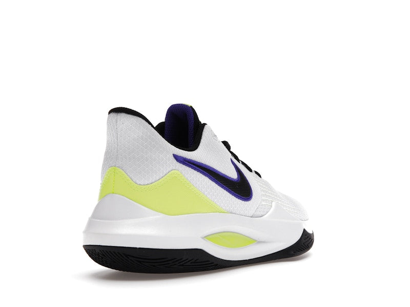 Nike Precision 5 White Barely Volt