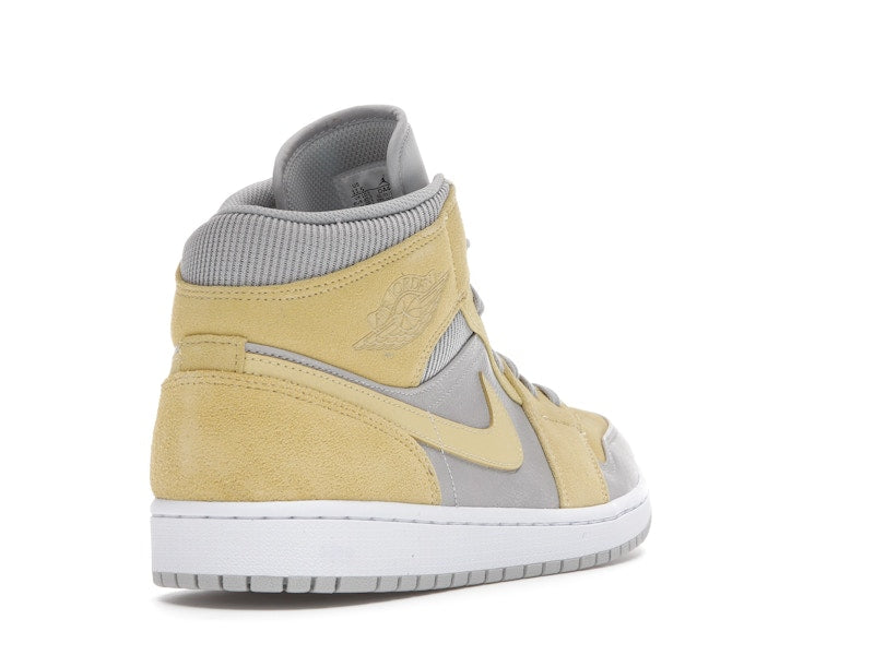 Jordan 1 Mid Mixed Textures Yellow