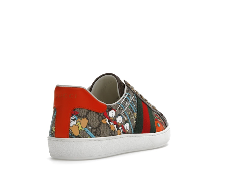 Gucci Ace x Disney Huey, Dewey, Louie Print