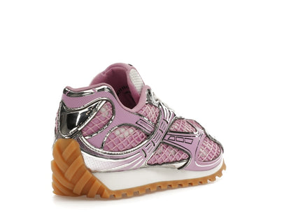 Bottega Veneta Orbit Gloss Silver (Women's)