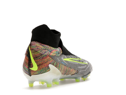 Nike Gripknit Phantom GX Elite Dynamic Fit Fusion FG Black White Blue Glow Volt