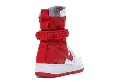 Nike SF Air Force 1 High White University Red