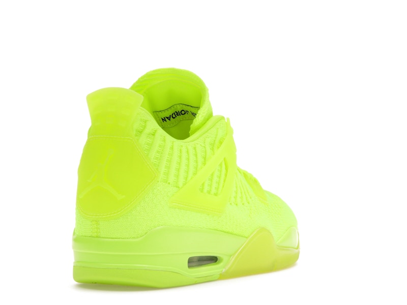Jordan 4 Retro Flyknit Volt