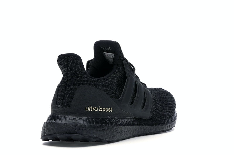 adidas Ultra Boost 4.0 Triple Black Gold (Women's)