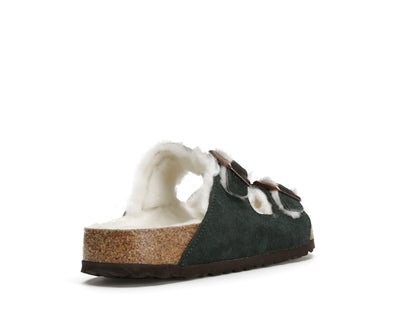 Birkenstock Arizona Shearling Kith Green