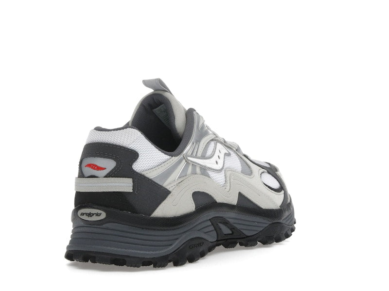 Saucony Grid Aura X Grey Pack White
