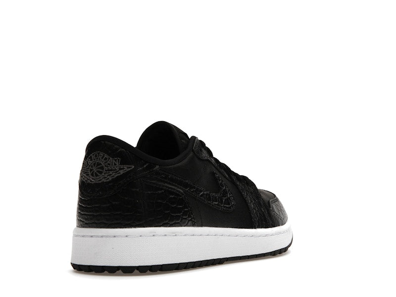 Jordan 1 Retro Low Golf Black Croc