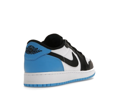 Jordan 1 Retro Low OG Black Dark Powder Blue (GS)