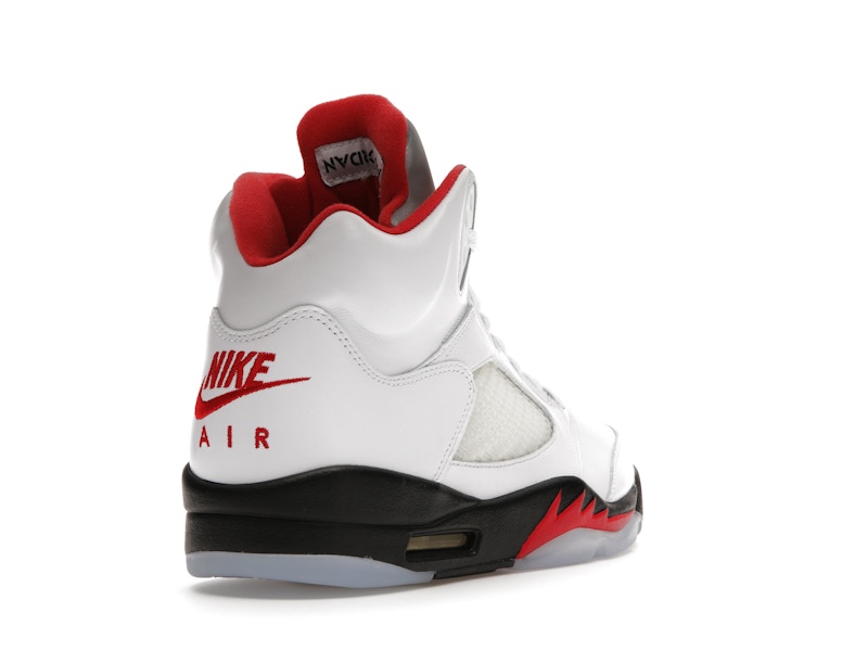 Jordan 5 Retro Fire Red Silver Tongue (2020)