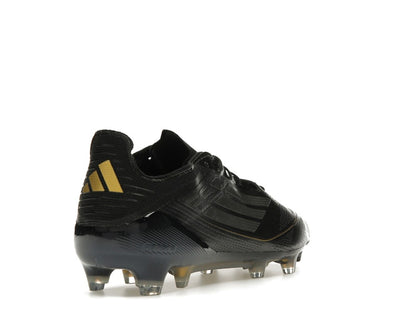 adidas F50 Elite FG Core Black Iron Metallic Gold Metallic