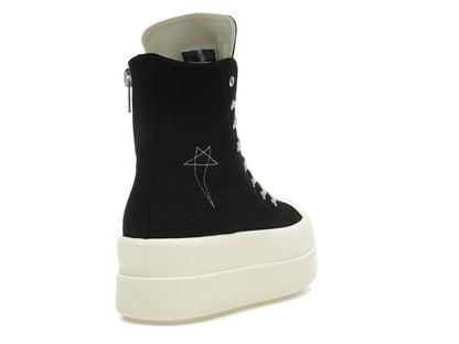 Rick Owens Hollywood DRKSHDW Double Bumper High Black Pearl