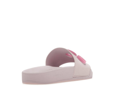 Burberry Logo Graphic Rubber Slide Pale Candy Pink (Women's)