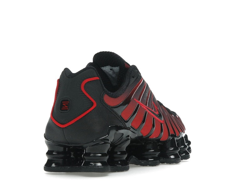 Nike Shox TL Black University Red Gradient