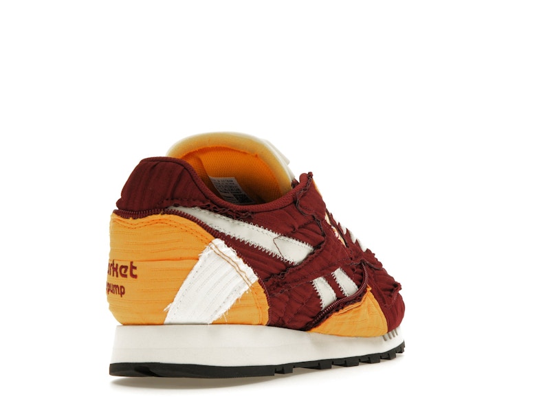 Reebok Classic Leather Pump Market Classic Burgundy