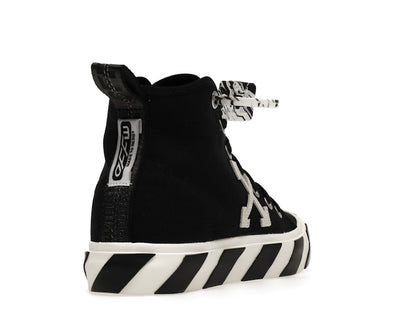 OFF-WHITE Vulcanized Mid Top Black White