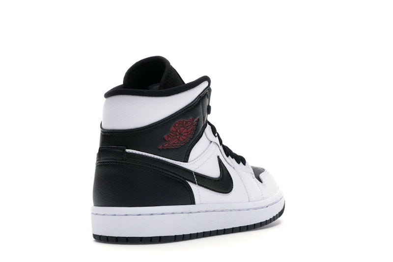 Jordan 1 Mid Reverse Black Toe (Women's)