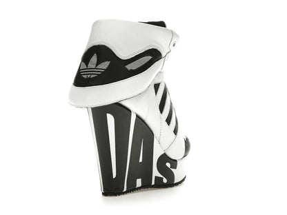 adidas JS Streetball Platform Jeremy Scott White Black (Women's)