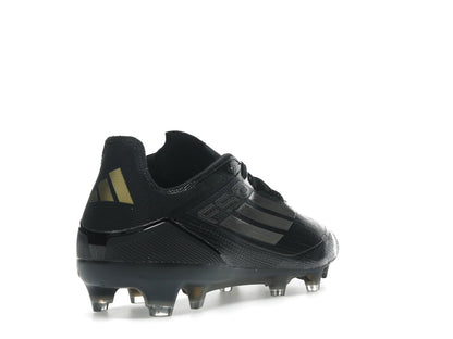 adidas F50 Pro FG Core Black Iron Metallic Gold Metallic