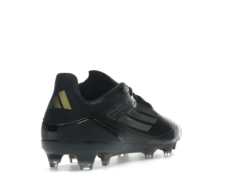 adidas F50 Pro FG Core Black Iron Metallic Gold Metallic
