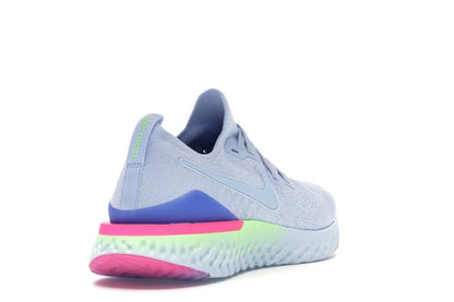 Nike Epic React Flyknit 2 Hydrogen Blue Sapphire Hyper Pink