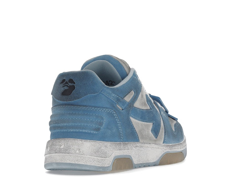 OFF-WHITE OOO Low Out Of Office Suede White Light Blue