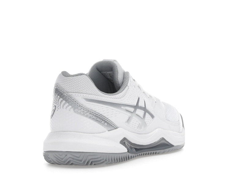ASICS Gel-Dedicate 8 Clay White Pure Silver (Women's)