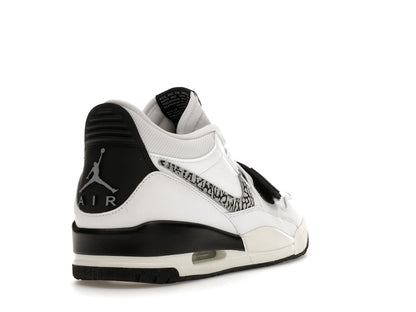 Jordan Legacy 312 Low White Black Elephant Swoosh