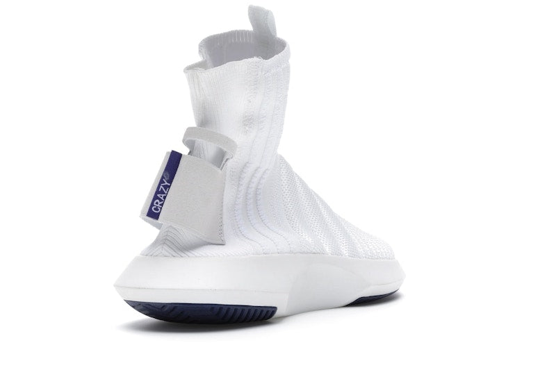 adidas Crazy 1 Adv Sock Footwear White Real Purple