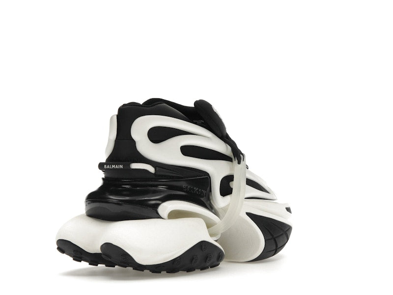 Balmain Unicorn Low-Top Black White