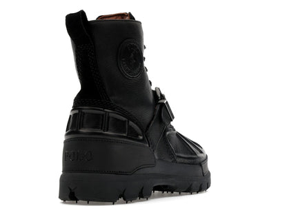Polo Ralph Lauren Oslo High Oiled Leather Boot Black