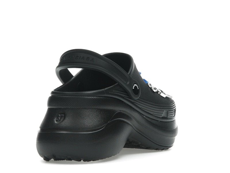 Balenciaga x Crocs Mule Black Multicolor Jibbitz (Women's)