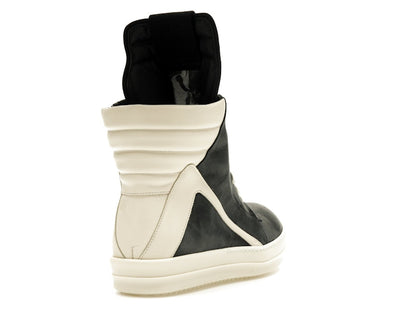 Rick Owens Lido Geobasket Black Milk