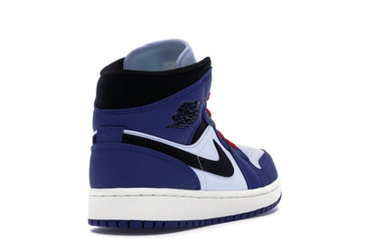 Jordan 1 Mid Deep Royal Blue Black