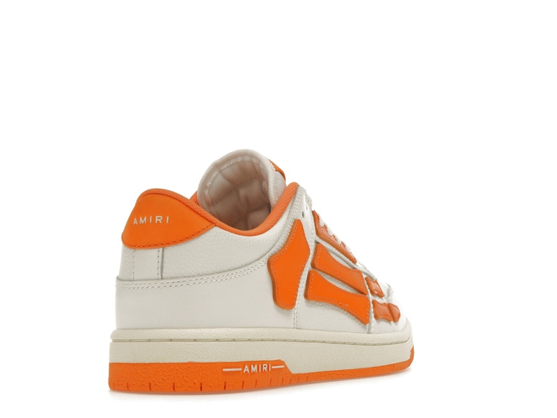 AMIRI Skel Top Low White Orange