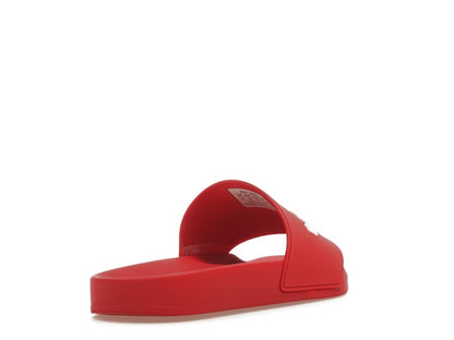 Balenciaga Pool Slide Red White