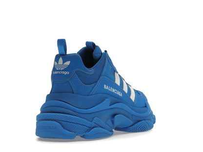 Balenciaga x adidas Triple S Blue White
