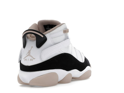 Jordan 6 Rings White Fossil Stone Black