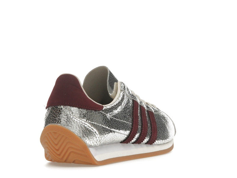 adidas Country OG Silver Metallic Maroon (Women's)