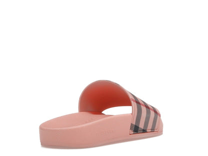 Burberry Furley Slides Vintage Check Pink (Women's)