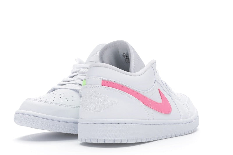 Jordan 1 Low White Multi-Color Swoosh