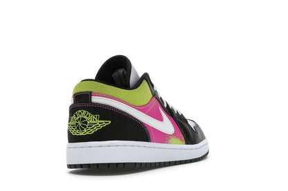 Jordan 1 Low Black Active Fuchsia Cyber