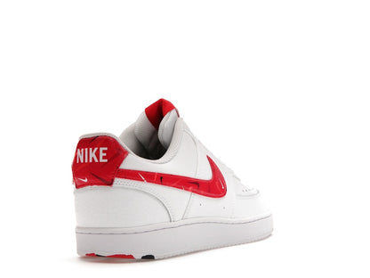 Nike Court Vision Low Swoosh Print Red