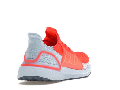 adidas Ultra Boost 19 Solar Red Glow Blue