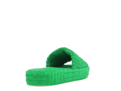 Bottega Veneta Resort Sponge Slide Grass (Womens)