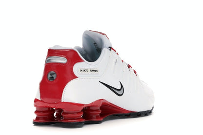 Nike Shox NZ White University Red