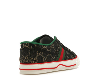 Gucci Tennis 1977 GG Logo Black Multi