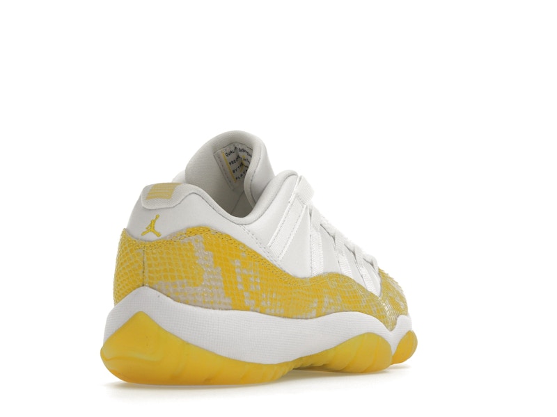 Jordan 11 Retro Low Yellow Snakeskin (Women's)