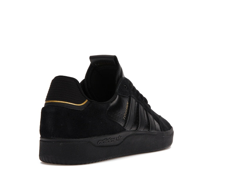 adidas Tyshawn Low Black Gold Metallic