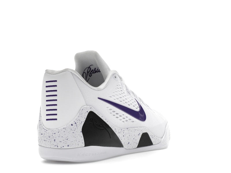 Nike Kobe 9 Elite Low EM Protro White Court Purple