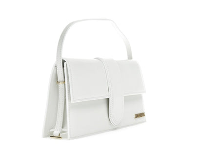 Jacquemus Le Bambino Long Shoulder Bag White